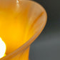 Klassische Säulentischlampe Antik-Stil mit Blütengirlande