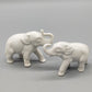 Zwei Elefanten Figuren aus Wagner & Apel Deko Porzellanfiguren Set