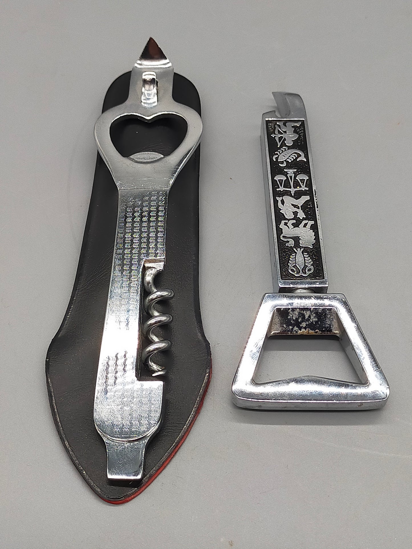 Vintage Barset Flaschenöffner & Korkenzieher mit Sternzeichen