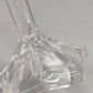 Elegantes Kerzenständer 2er Set Transparentes Kristallglas
