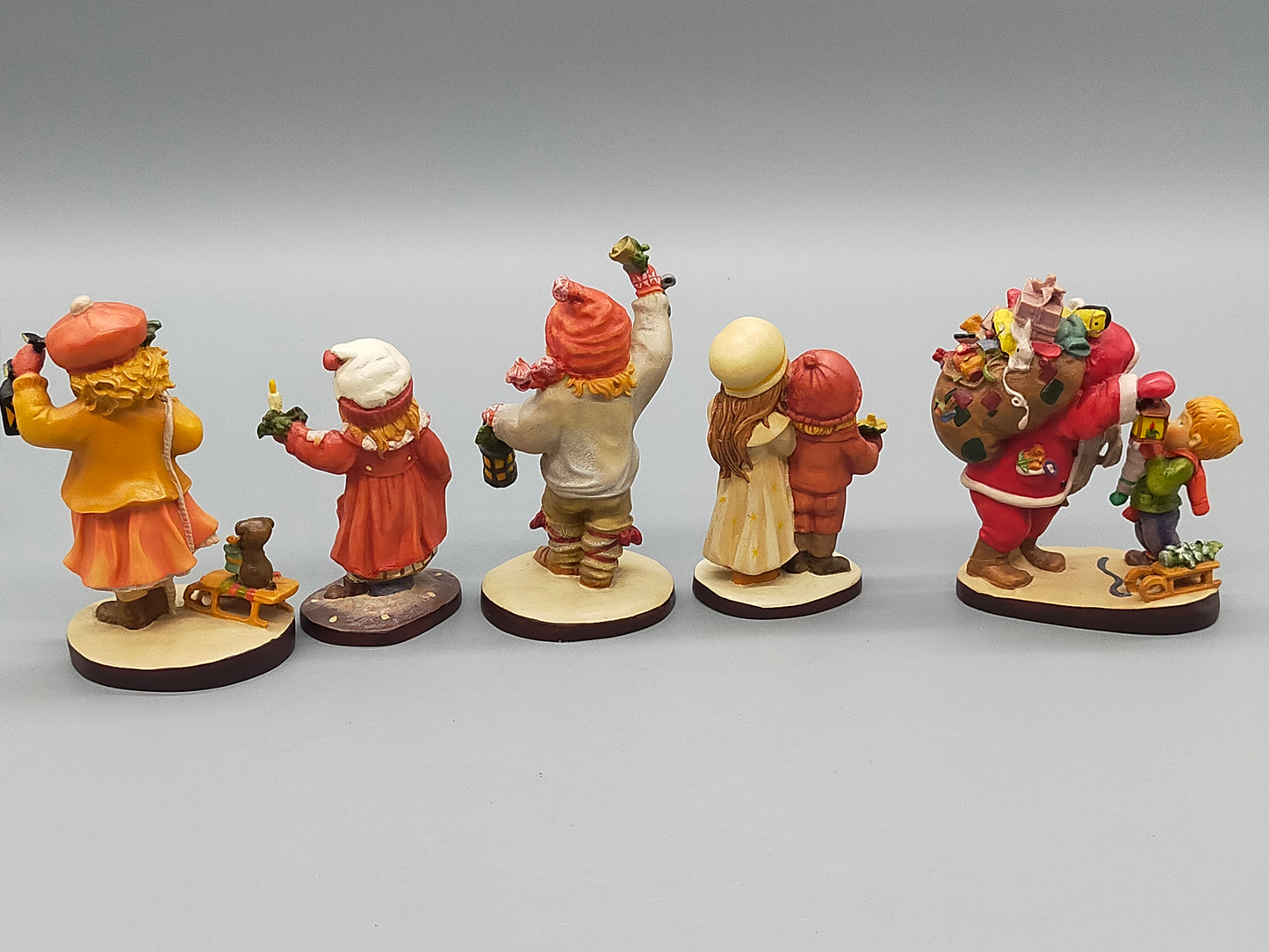Original Lisi Martin by Dolfi – 5-teiliges Weihnachtsfiguren Set
