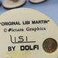 Original Lisi Martin by Dolfi – 5-teiliges Weihnachtsfiguren Set