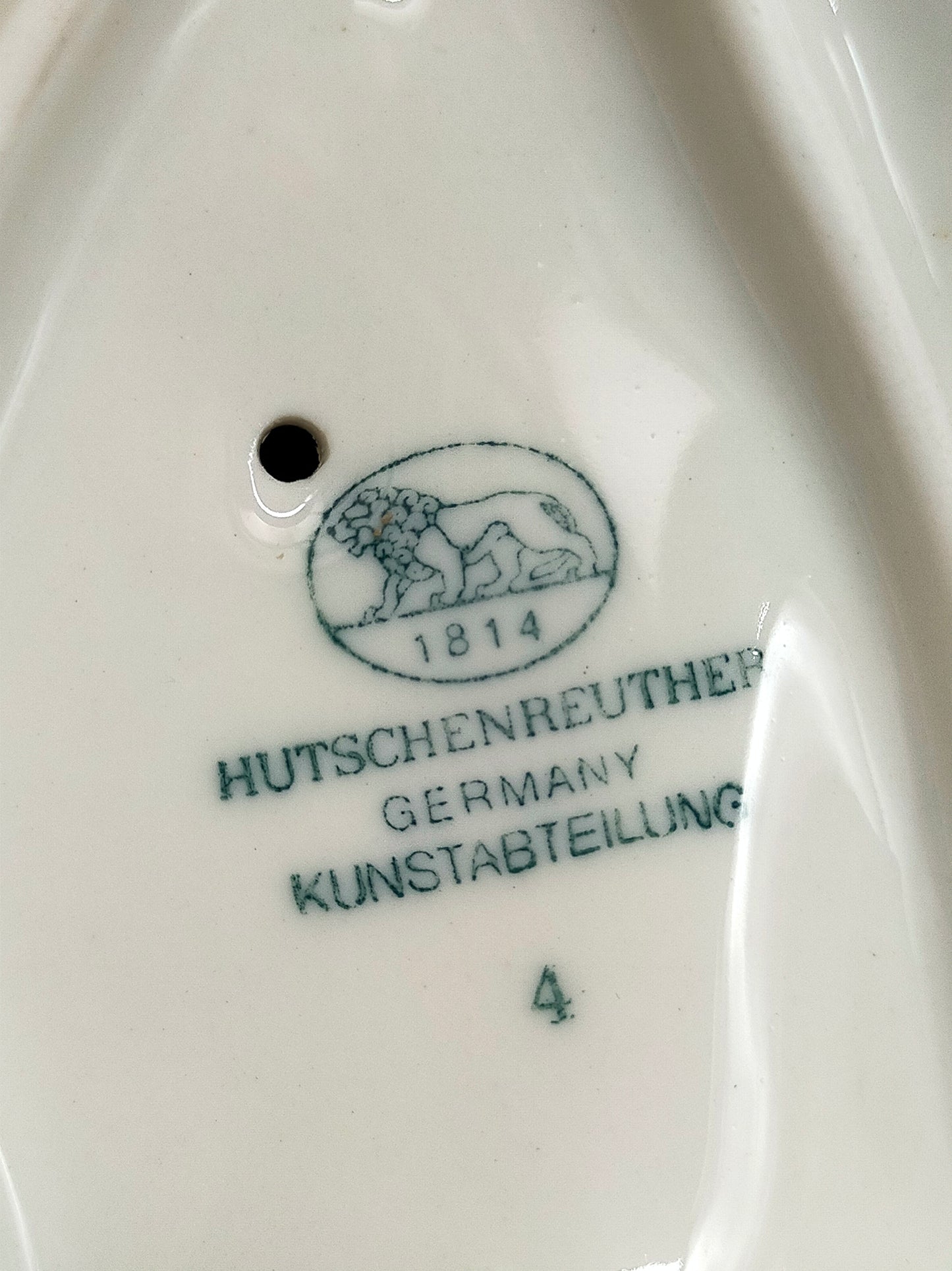 Hutschenreuther Porzellanfigur Adler – Imposante Kunstabteilung Skulptur