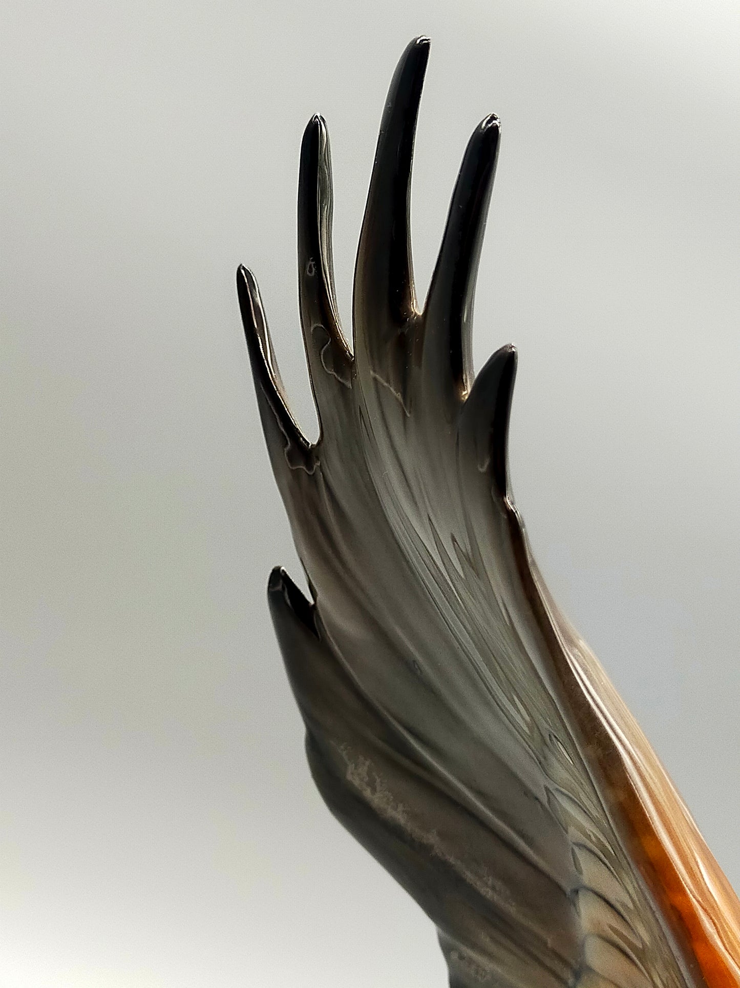 Hutschenreuther – Porzellanfigur Fliegender Adler  Porzellan