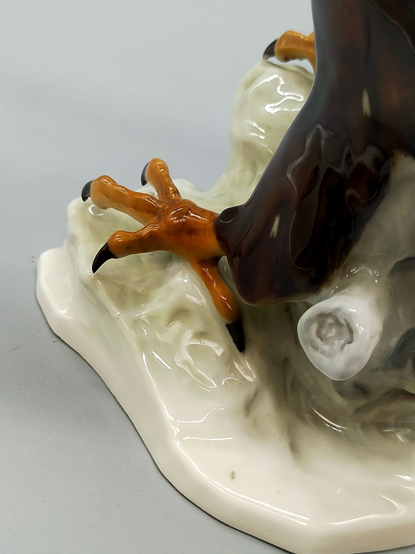 Hutschenreuther – Porzellanfigur Fliegender Adler  Porzellan