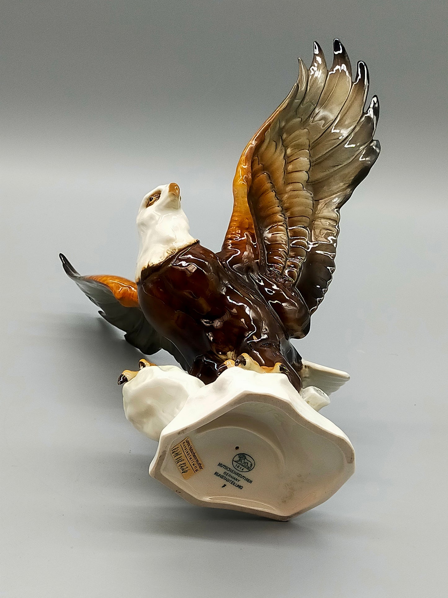 Hutschenreuther – Porzellanfigur Fliegender Adler  Porzellan
