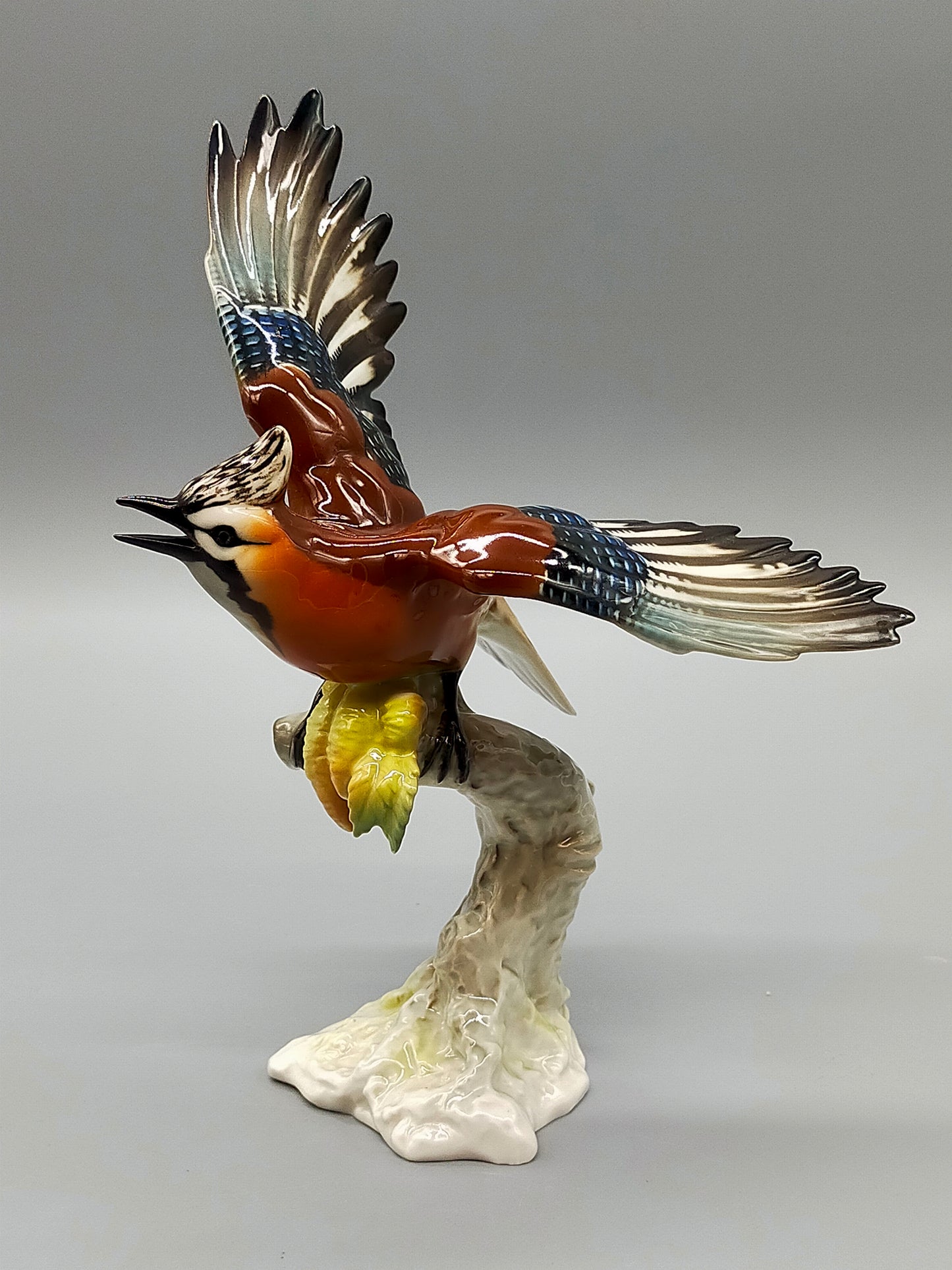 Hutschenreuther Porzellanfigur Eichelhäher – Kunstabteilung