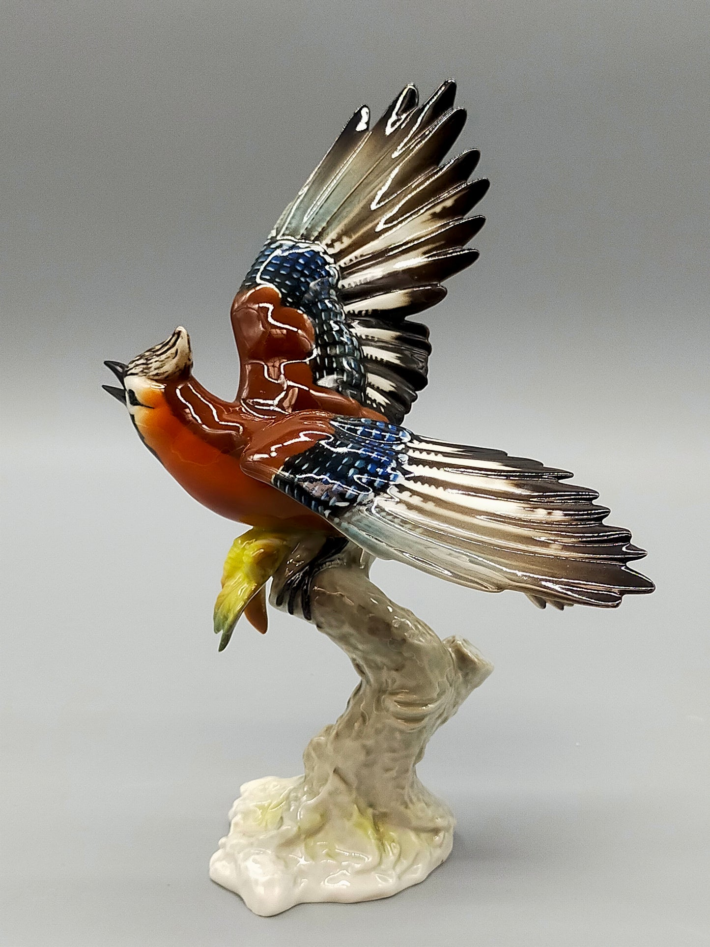 Hutschenreuther Porzellanfigur Eichelhäher – Kunstabteilung