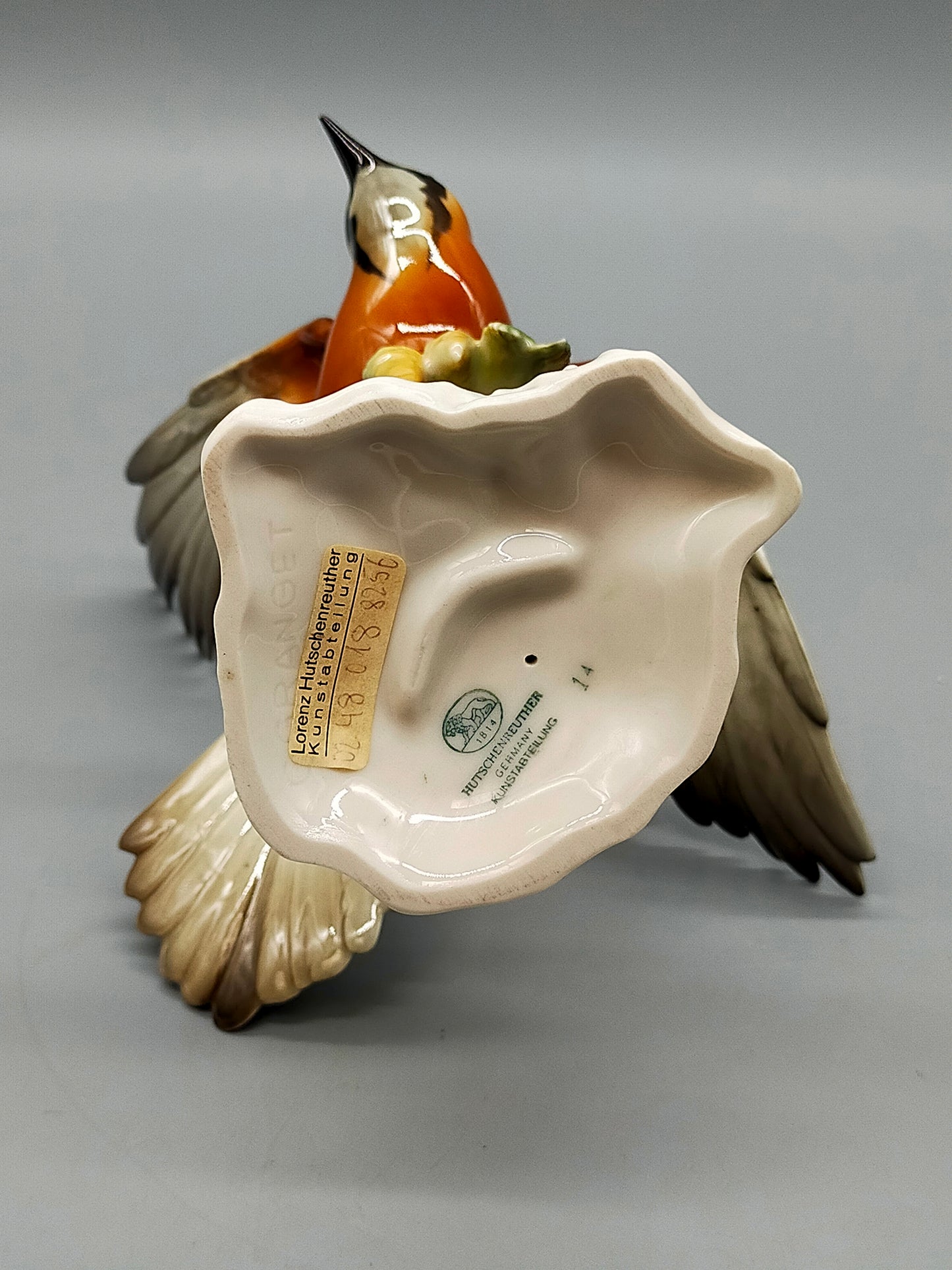 Hutschenreuther Porzellanfigur Eichelhäher – Kunstabteilung