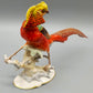 Exquisite Hutschenreuther Porzellanfigur Goldfasan