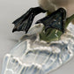 Elegante Hutschenreuther Porzellanfigur Einfallender Schwan Kunstabteilung