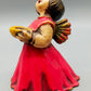 Original Thun Bozner Engel Rot – Handbemalte Keramik Figur