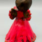 Original Thun Bozner Engel Rot – Handbemalte Keramik Figur