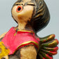 Original Thun Bozner Engel Rot – Handbemalte Keramik Figur