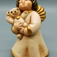 Original Thun Bozner Engel Figur mit Teddybär – Keramik