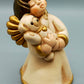 Original Thun Bozner Engel Figur mit Teddybär – Keramik