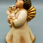 Original Thun Bozner Engel Figur mit Teddybär – Keramik