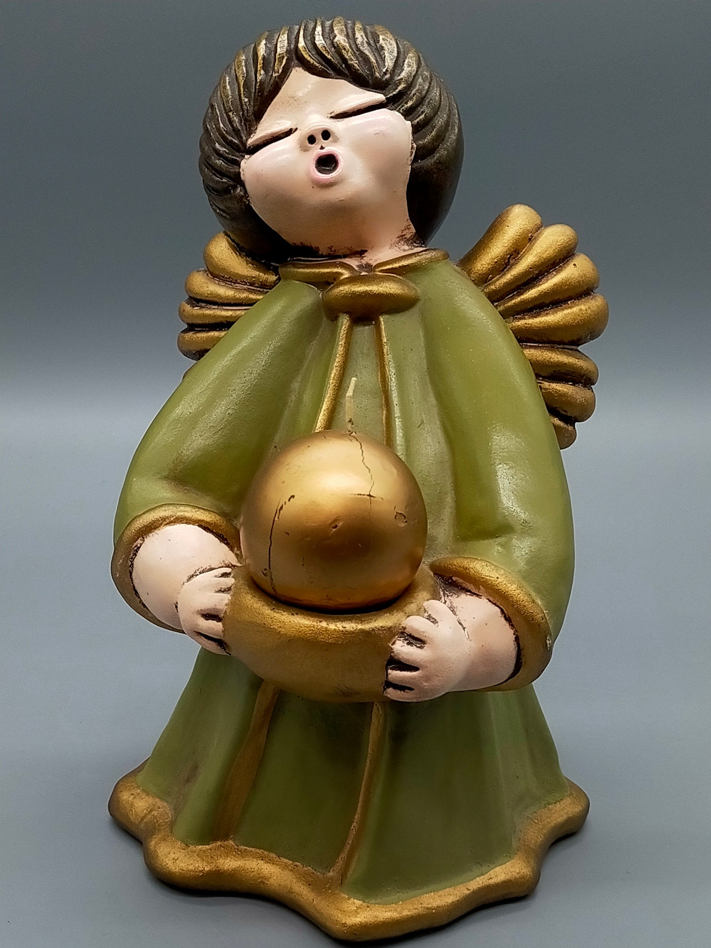 Original Bozner Engel THUN – Große Engel-Figur mit Kerze