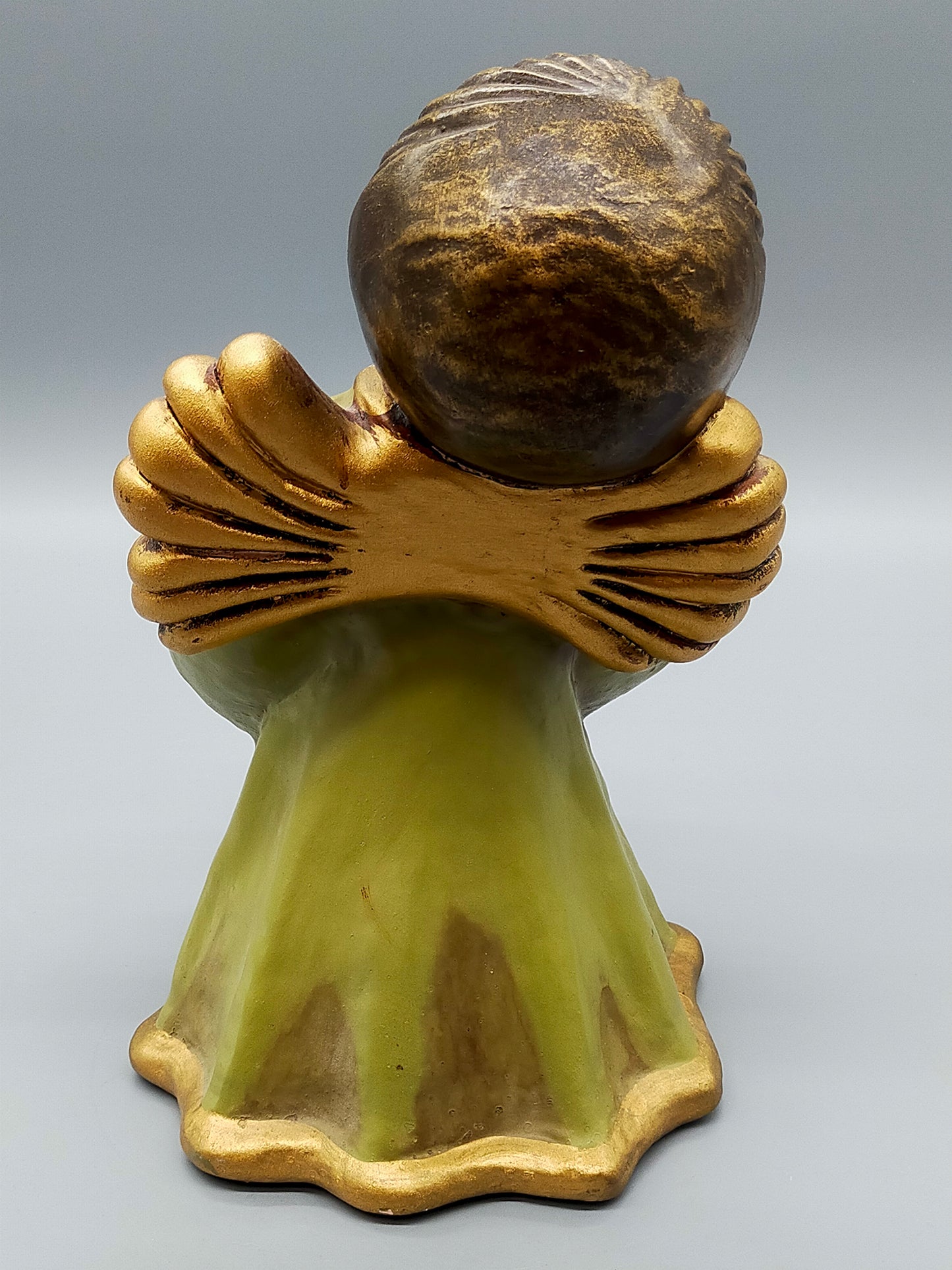 Original Bozner Engel THUN – Große Engel-Figur mit Kerze