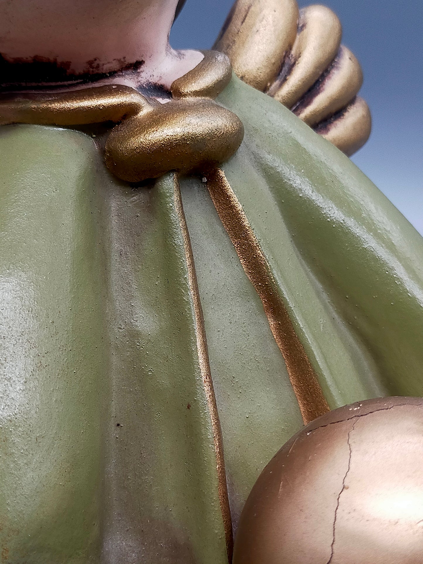 Original Bozner Engel THUN – Große Engel-Figur mit Kerze