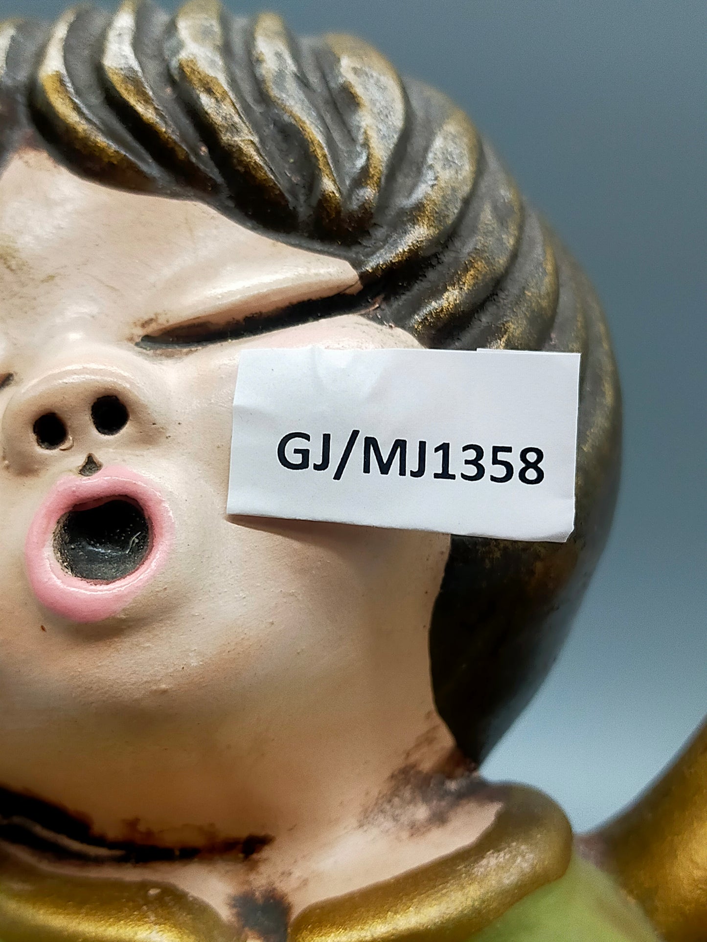 Original Bozner Engel THUN – Große Engel-Figur mit Kerze