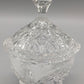 Elegante Kristall Bonbonniere mit Deckel – Aufwendiger Schliff