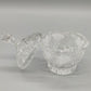 Elegante Kristall Bonbonniere mit Deckel – Aufwendiger Schliff