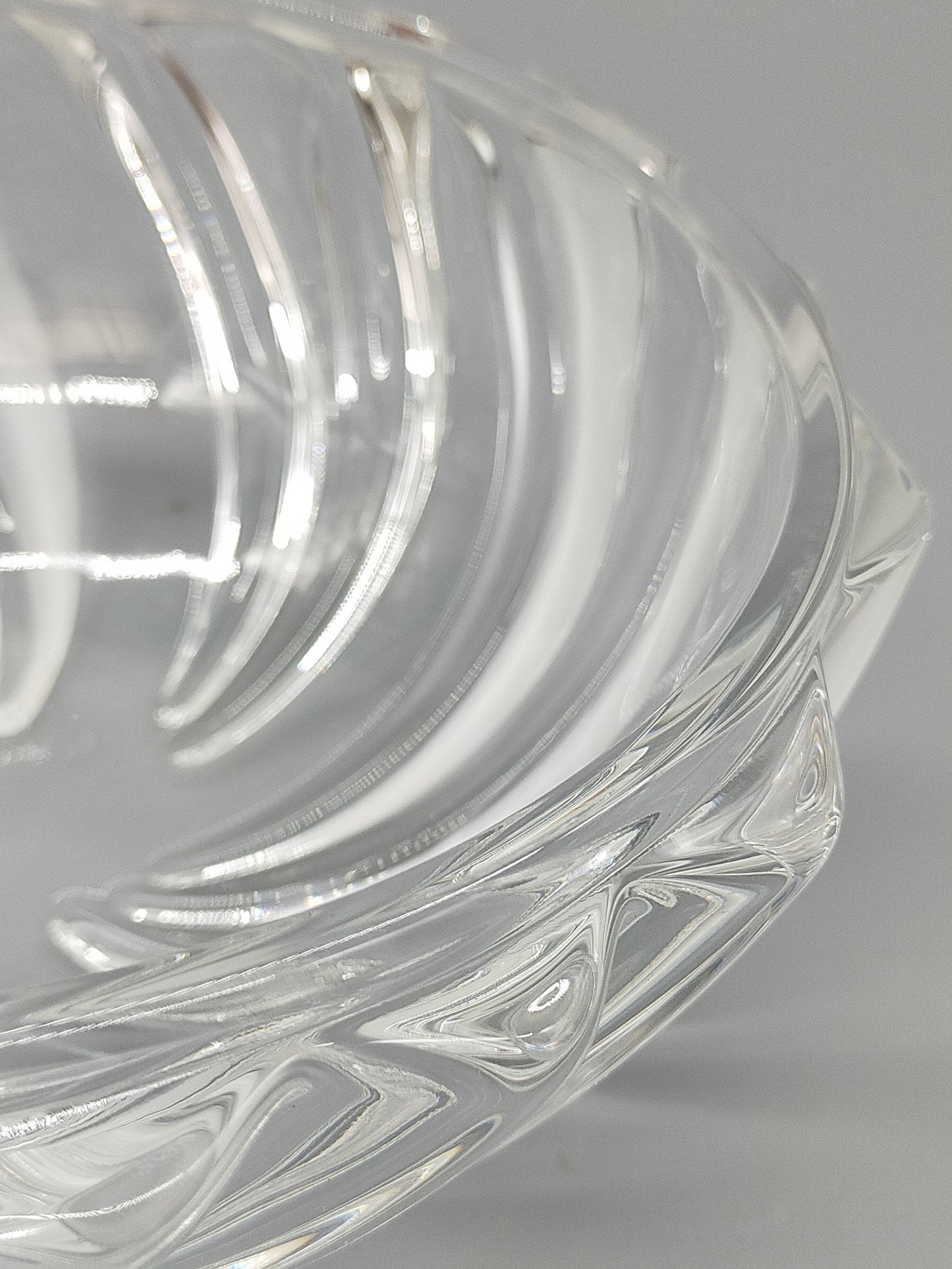 Elegante Kristall Bonbonniere mit Goldknauf – Edle Glasdose