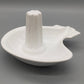 Schlichter TCM Porzellan Schmuckhalter & Ringständer in Weiß