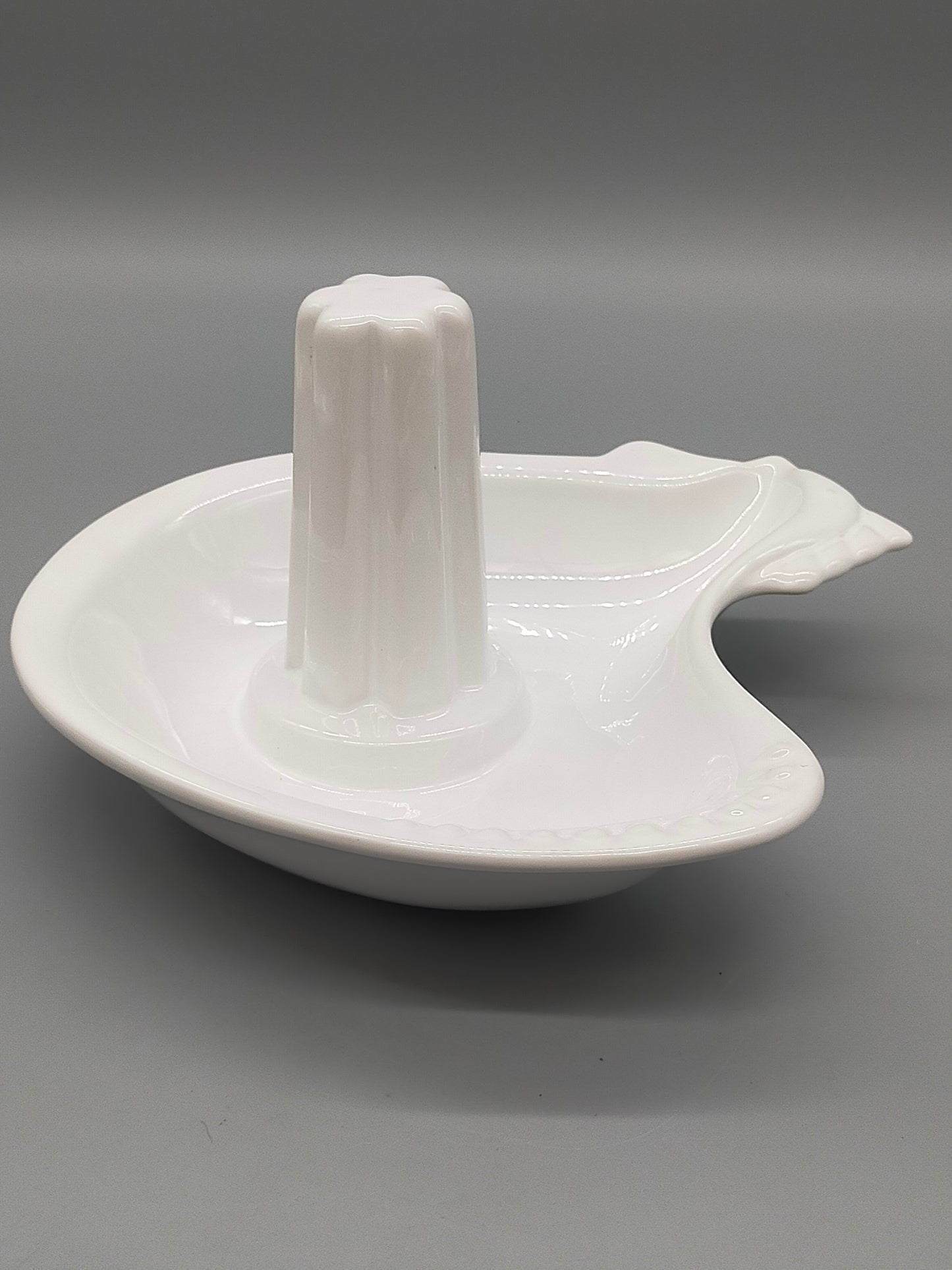 Schlichter TCM Porzellan Schmuckhalter & Ringständer in Weiß