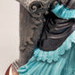 Elegante Damen Figur im Viktorianischen Stil – Detaillierte Dekofigur