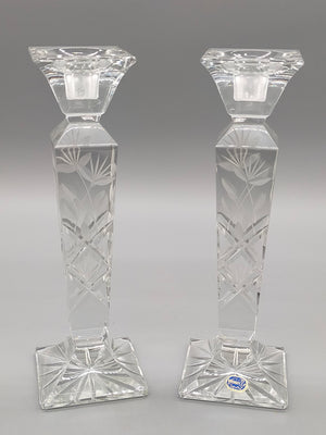 Bohemia Crystal Kerzenständer Set – Bleikristall Kerzenhalter 26 cm