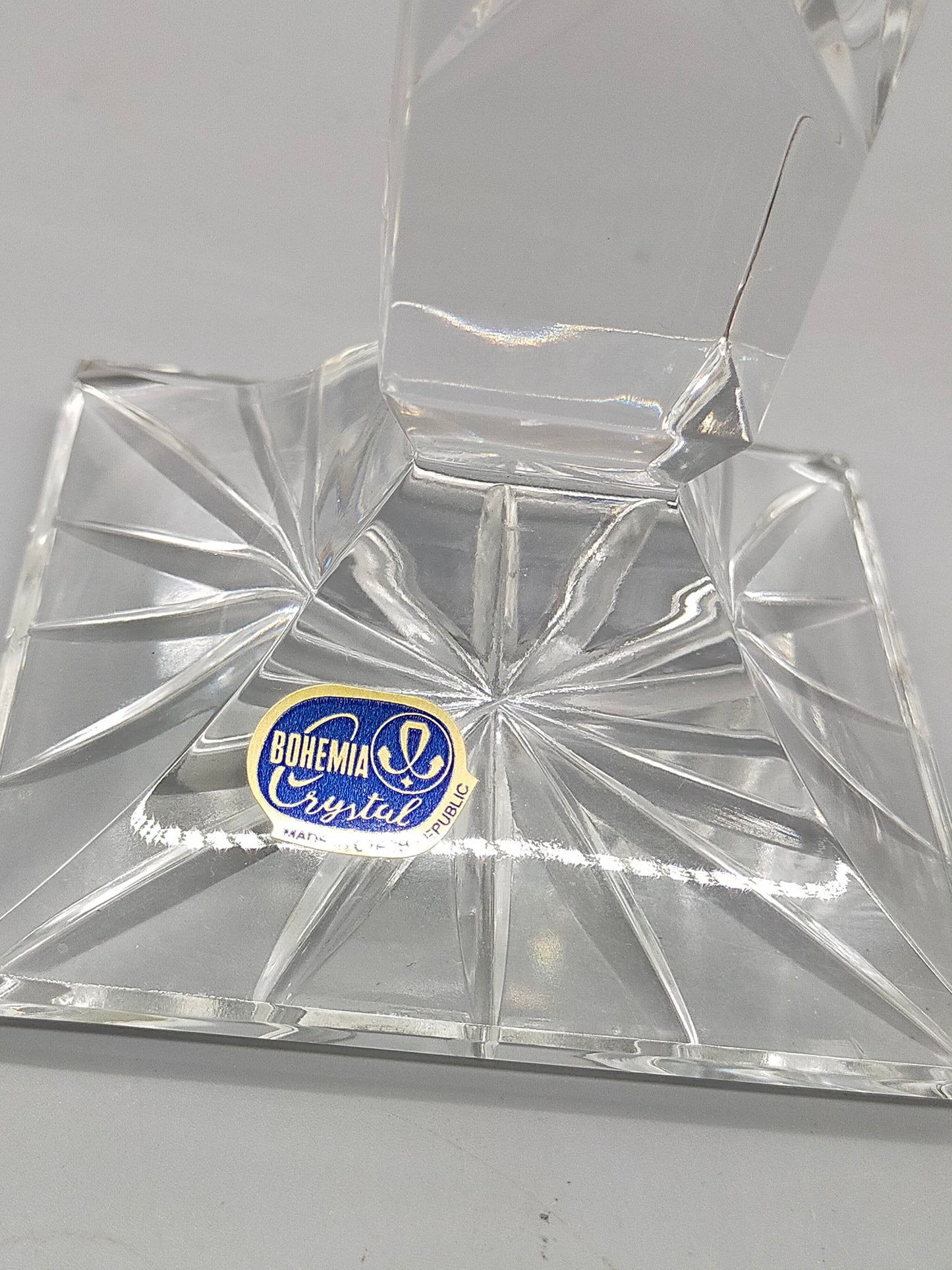 Bohemia Crystal Kerzenständer Set – Bleikristall Kerzenhalter 26 cm