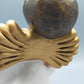 Original Thun Bozen Engel mit Kerze – Große Keramik Figur