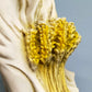 Elegante Frauenfigur mit Weizen garbe – Stilvolle Keramik Statuette