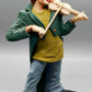 Dekorative Clown Figur mit Violine – Kunstharz Skulptur