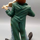 Dekorative Clown Figur mit Violine – Kunstharz Skulptur