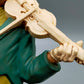 Dekorative Clown Figur mit Violine – Kunstharz Skulptur