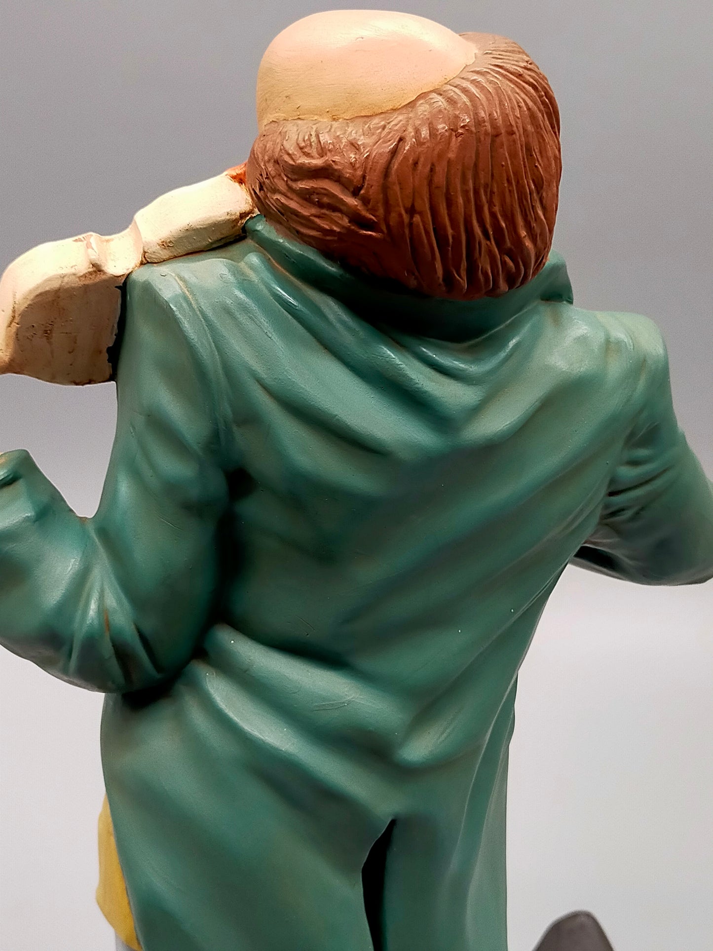 Dekorative Clown Figur mit Violine – Kunstharz Skulptur