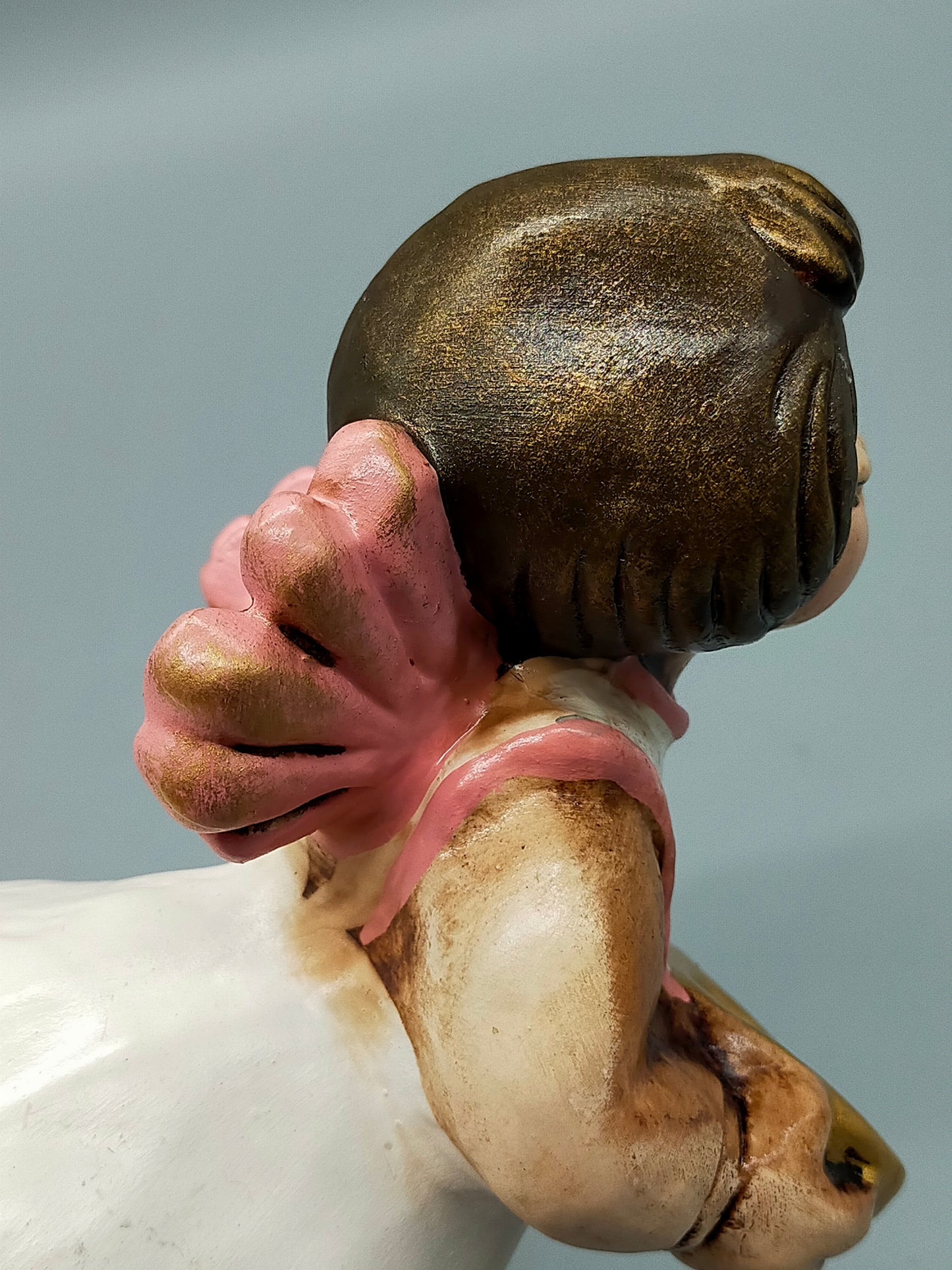 Original Bozner Engel THUNKeramik Engel Kerzenhalter