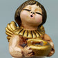Original Thun Bozner Engel 2er Set – Keramik Figuren Weiß Gold