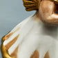 Original Thun Bozner Engel 2er Set – Keramik Figuren Weiß Gold