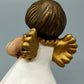 Original Thun Bozner Engel 2er Set – Keramik Figuren Weiß Gold