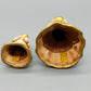 Original Thun Bozner Engel 2er Set – Keramik Figuren Weiß Gold