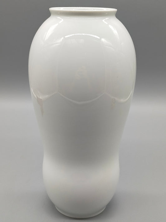 Elegante Hutschenreuther Porzellan Vase Weiss