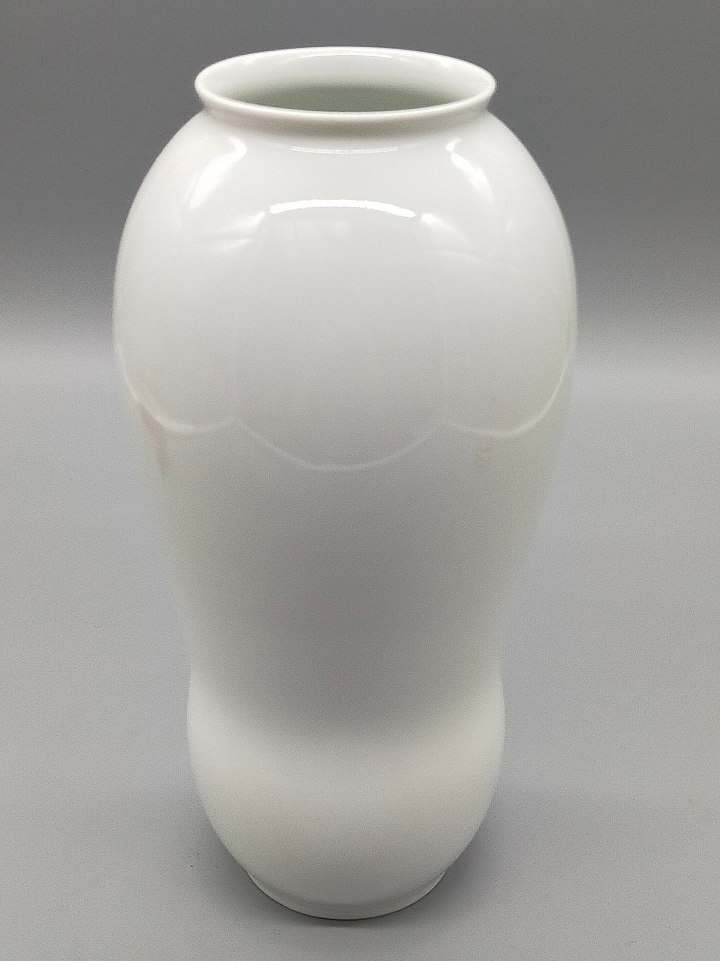 Elegante Hutschenreuther Porzellan Vase Weiss