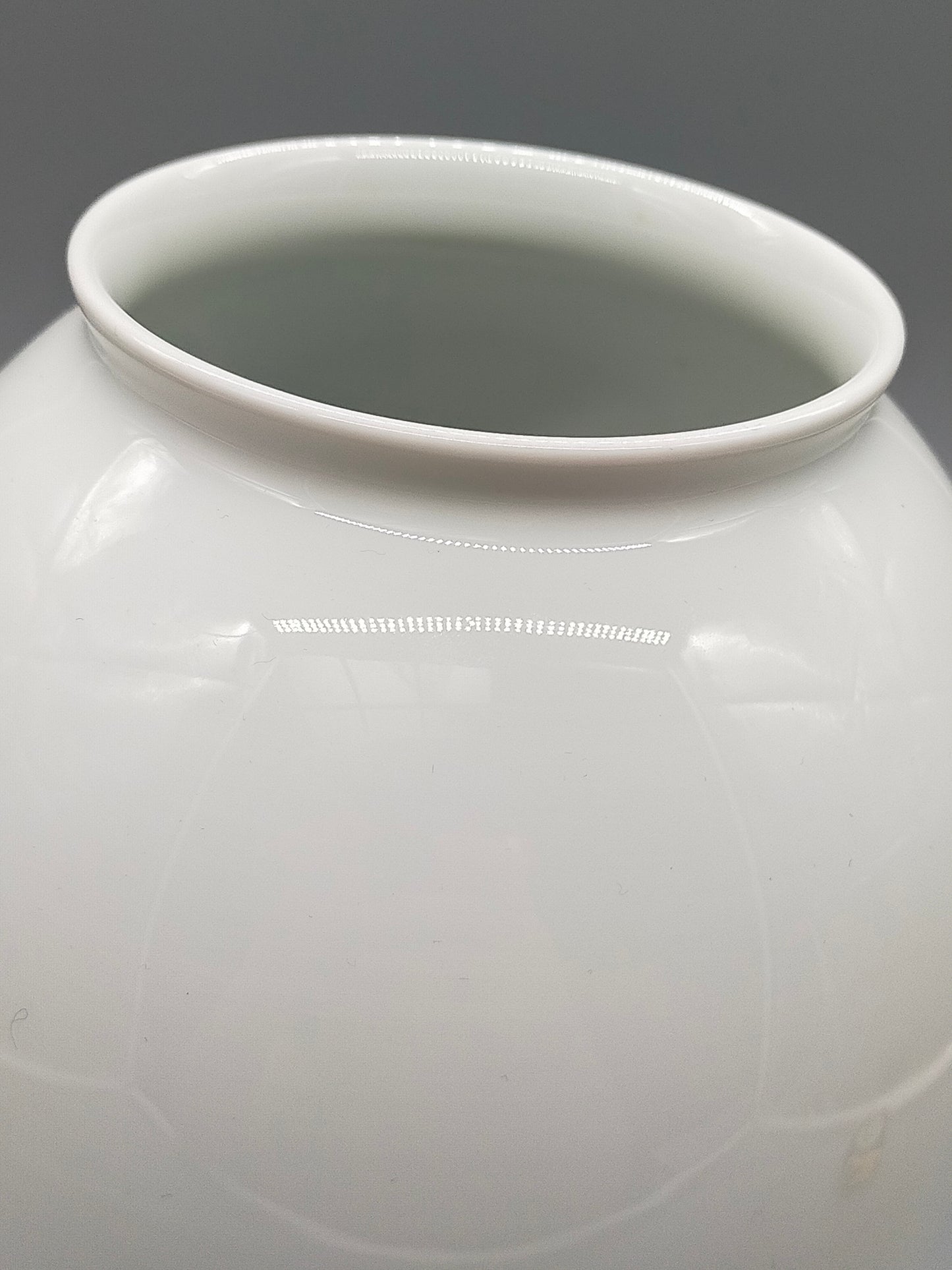 Elegante Hutschenreuther Porzellan Vase Weiss