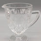 Kristallglas Krug mit Schliff – Vintage Glaskanne mit Henkel