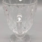 Kristallglas Krug mit Schliff – Vintage Glaskanne mit Henkel