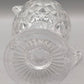 Kristallglas Krug mit Schliff – Vintage Glaskanne mit Henkel